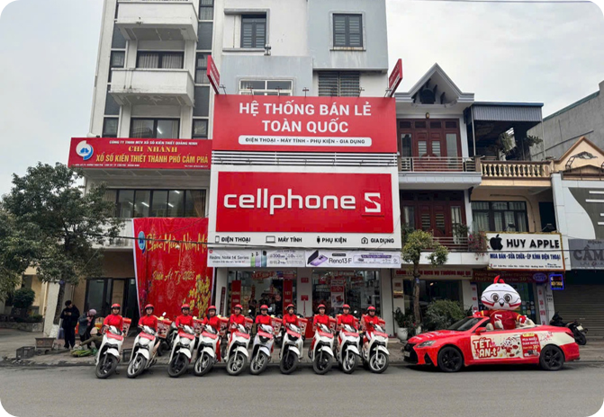 ROADSHOW | CELLPHONE S MIỀN TÂY – HÀNH TRÌNH PHỦ SÓNG, ĐÁNH DẤU CỘT MỐC 100 CỬA HÀNG